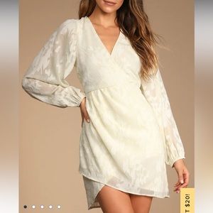 Lulus Meant to Shine Ivory Dress